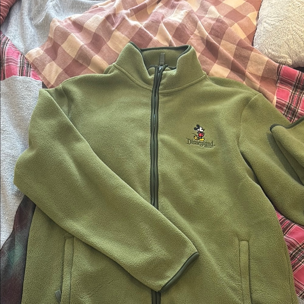 Disney Kids Green Fleece Jacket